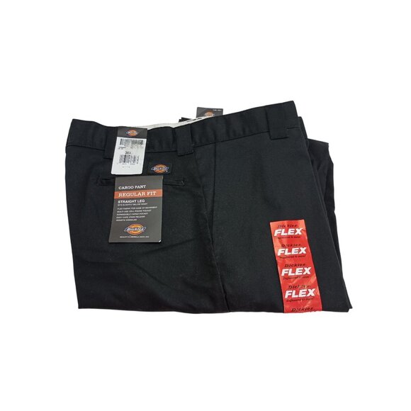 Dickies Flex Regular Fit Cargo Pants Men's Sz.38 x 34 Black - Picture 9 of 10